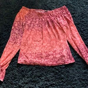 Off the shoulder shirt